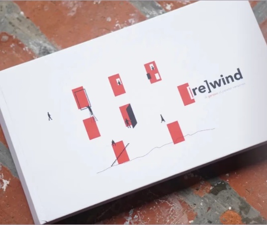 Rewind publication cover on site